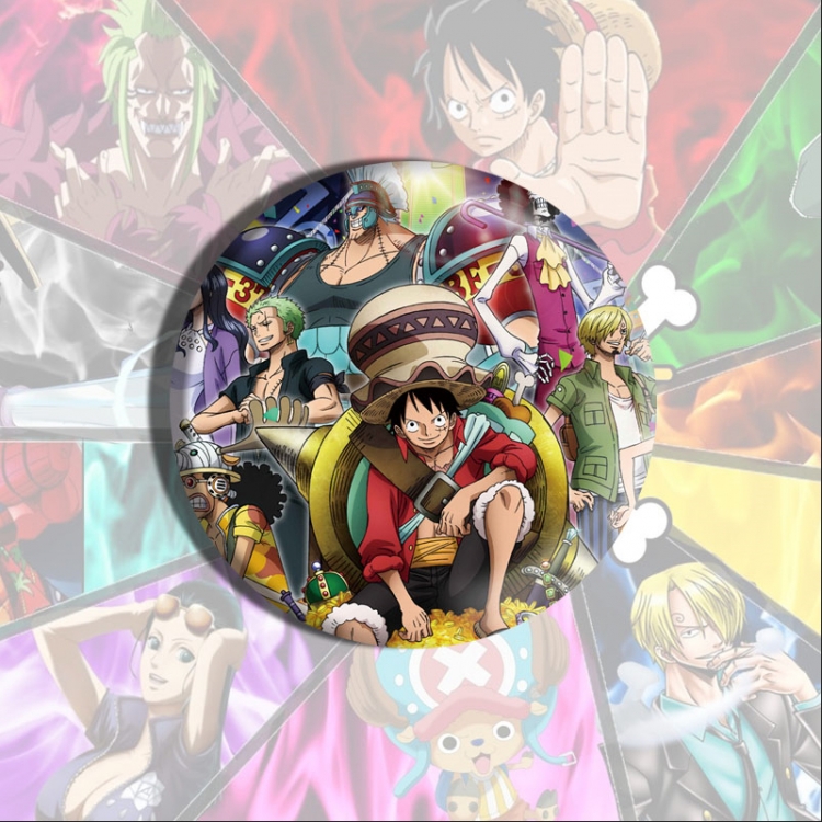 One Piece Anime tinplate brooch badge price for 5 pcs