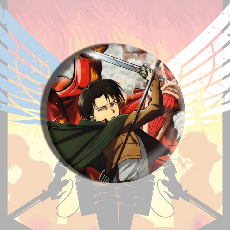 Shingeki no Kyojin Anime tinplate brooch badge price for 5 pcs