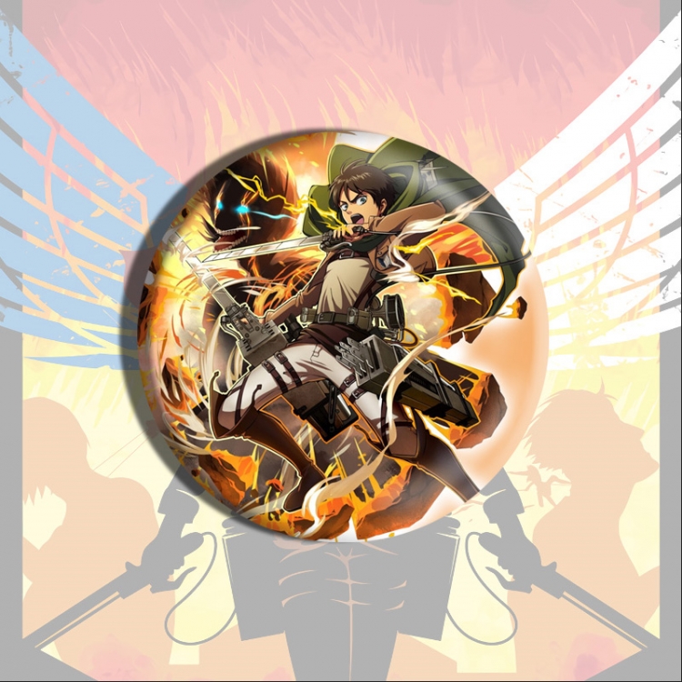 Shingeki no Kyojin Anime tinplate brooch badge price for 5 pcs