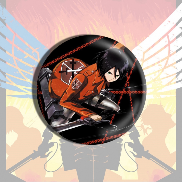 Shingeki no Kyojin Anime tinplate brooch badge price for 5 pcs