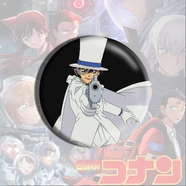 Detective conan Anime tinplate brooch badge price for 5 pcs