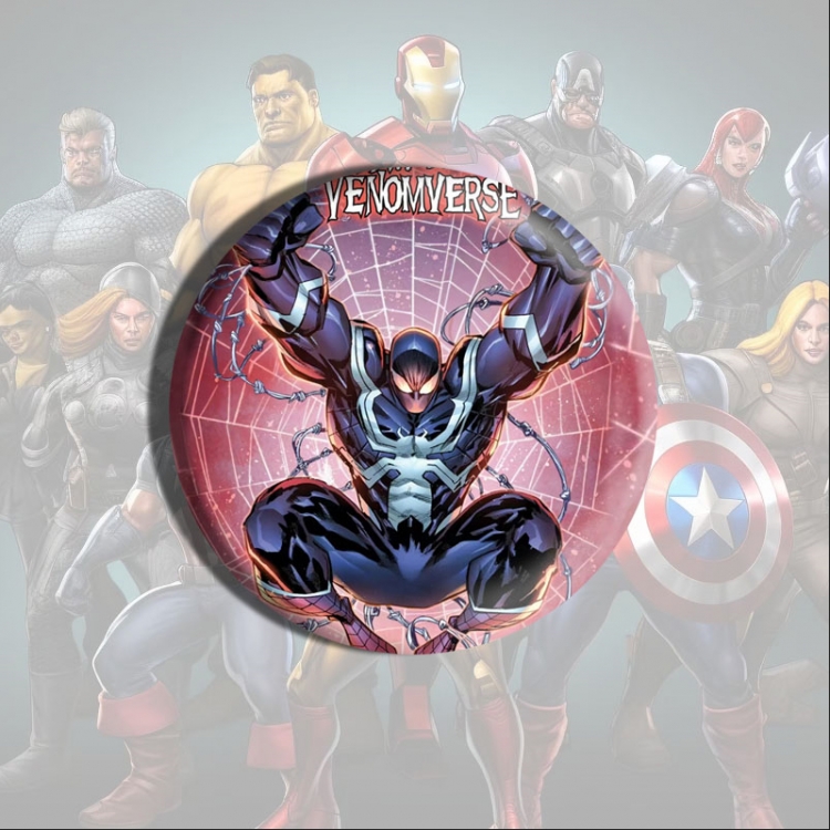Marvel Anime tinplate brooch badge price for 5 pcs