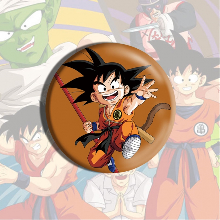 DRAGON BALL Anime tinplate brooch badge price for 5 pcs