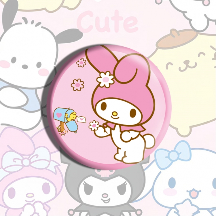 sanrio Anime tinplate brooch badge price for 5 pcs