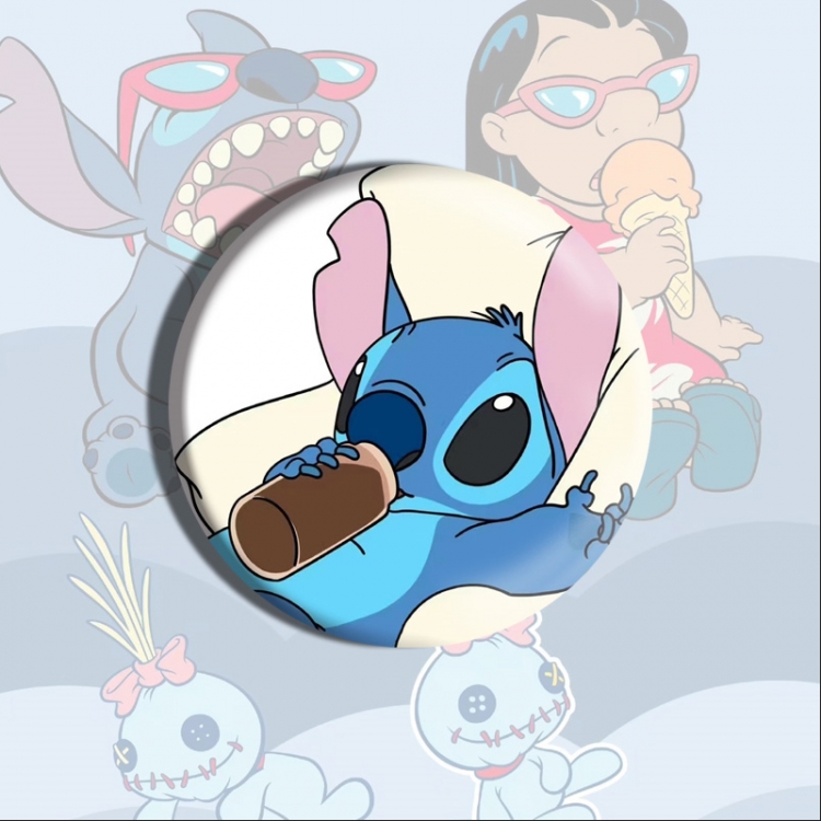 Lilo & Stitch Anime tinplate brooch badge price for 5 pcs