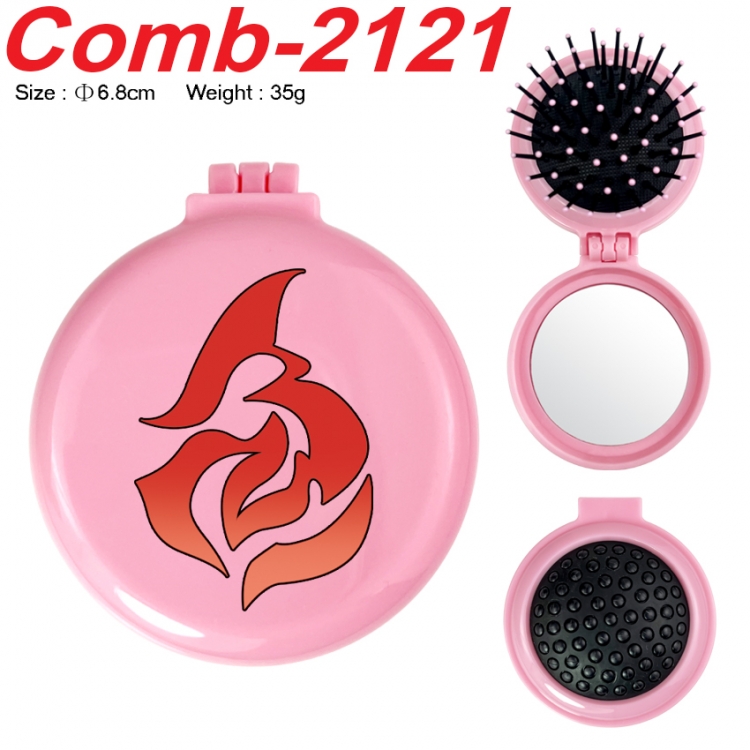 Honkai: Star Rail UV printed student multifunctional small mirror and comb 6.8cm  price for 5 pcs