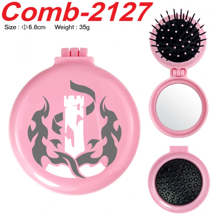 Honkai: Star Rail UV printed student multifunctional small mirror and comb 6.8cm  price for 5 pcs