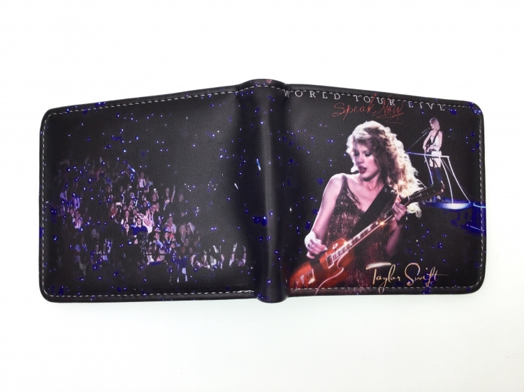Taylor Swift Full color Two fold short card case wallet 11X9.5CM