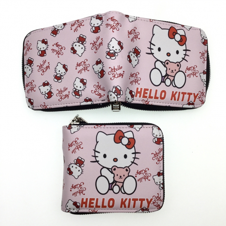 hello kitty Animation medium zipper Card Wallet