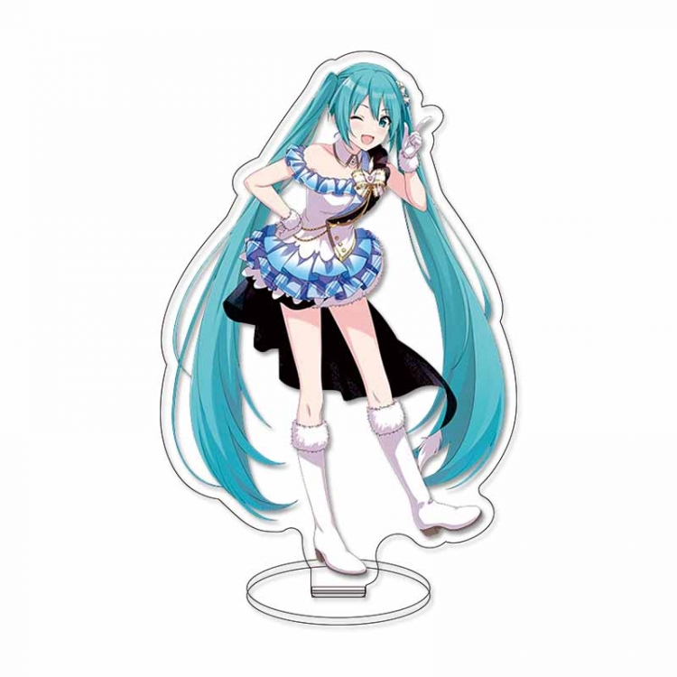 Hatsune Miku Anime characters acrylic Standing Plates Keychain 15CM 53628