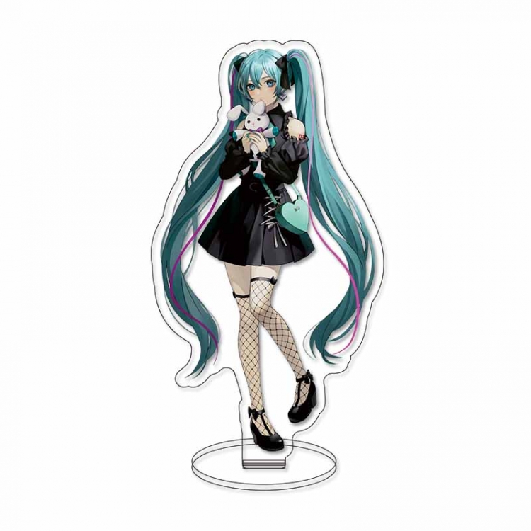 Hatsune Miku Anime characters acrylic Standing Plates Keychain 15CM 53624