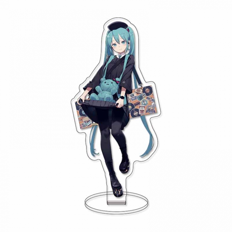 Hatsune Miku Anime characters acrylic Standing Plates Keychain 15CM 53631