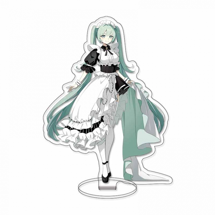 Hatsune Miku Anime characters acrylic Standing Plates Keychain 15CM 53627