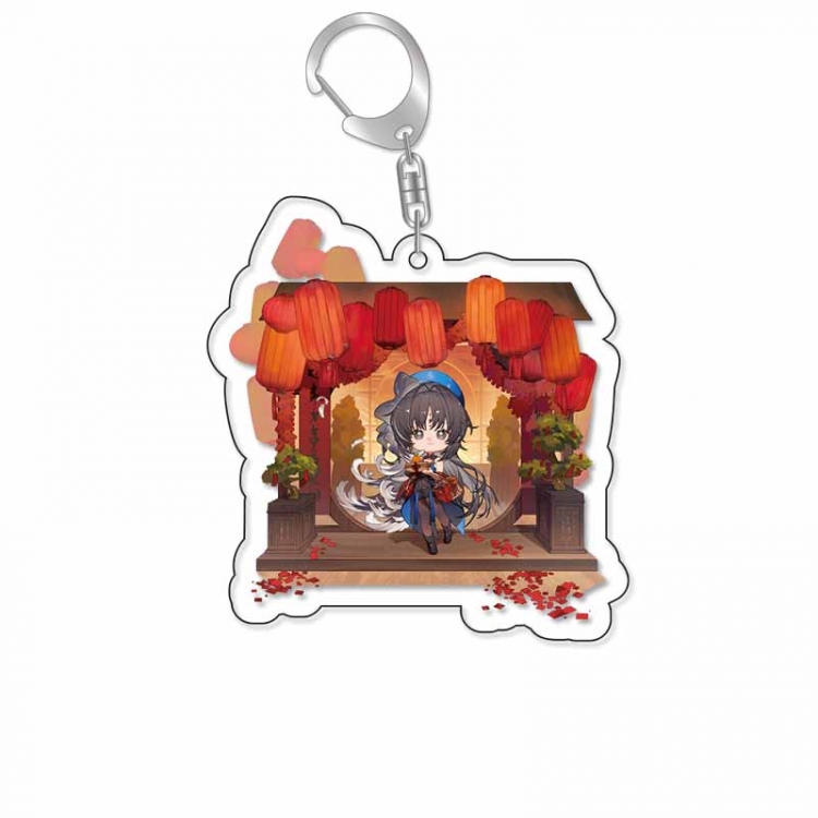 Wuthering Waves Anime Acrylic Keychain Charm price for 5 pcs 16571