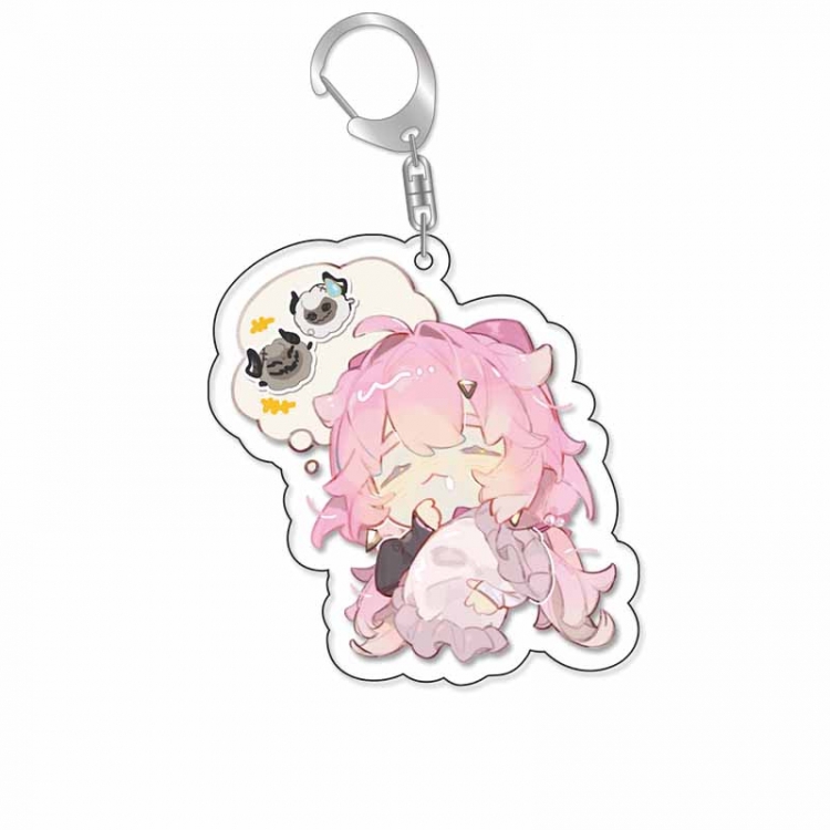 Wuthering Waves Anime Acrylic Keychain Charm price for 5 pcs 16583