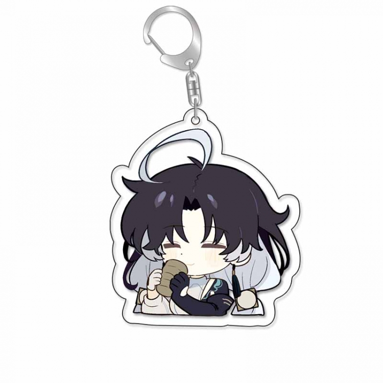 Wuthering Waves Anime Acrylic Keychain Charm price for 5 pcs