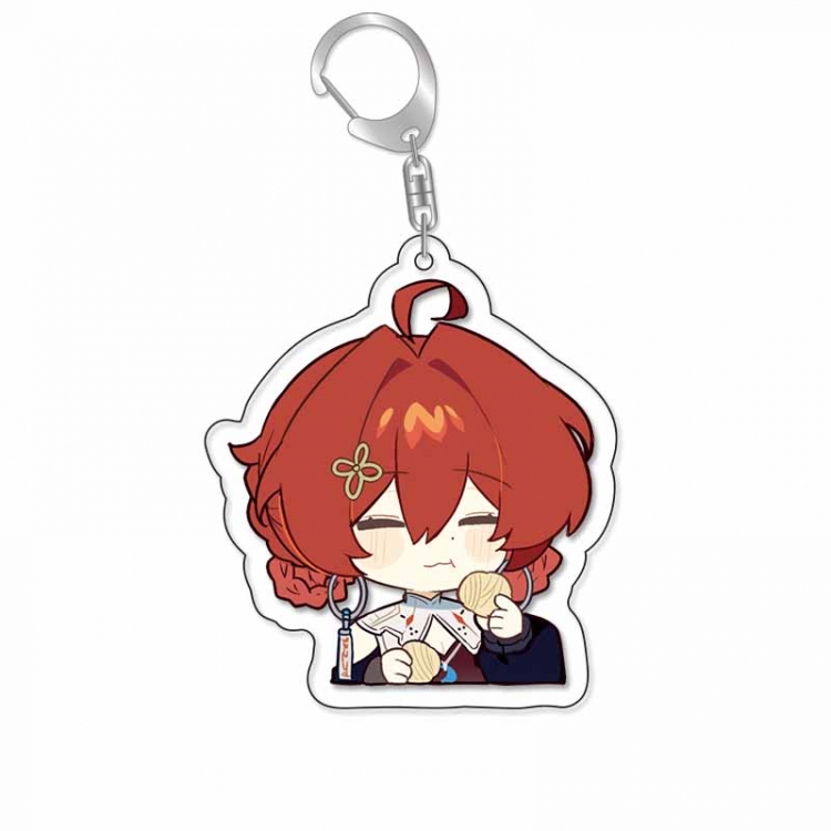 Wuthering Waves Anime Acrylic Keychain Charm price for 5 pcs 16579