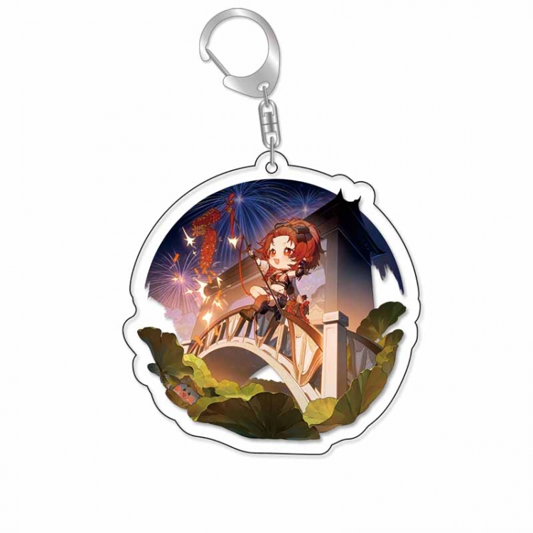 Wuthering Waves Anime Acrylic Keychain Charm price for 5 pcs 16567