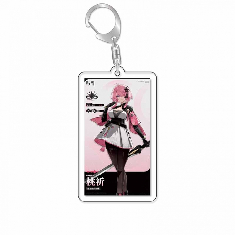 Wuthering Waves Anime Acrylic Keychain Charm price for 5 pcs 16593