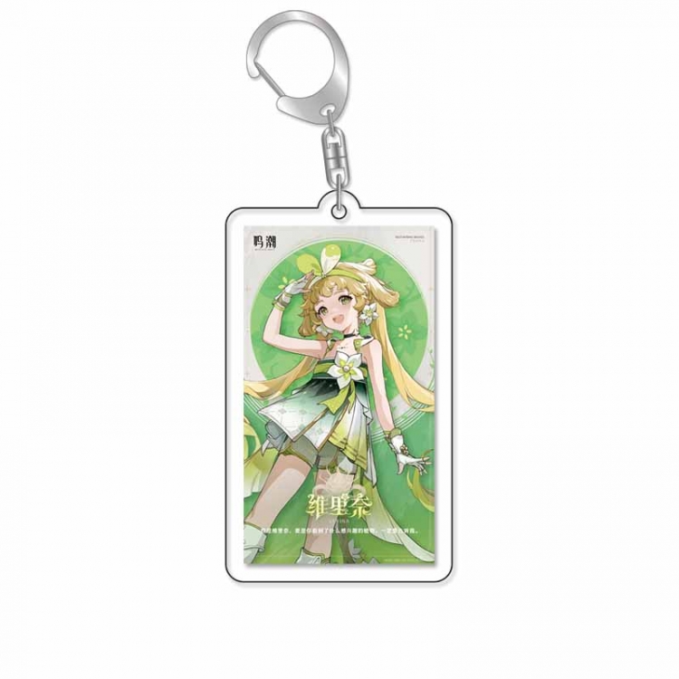 Wuthering Waves Anime Acrylic Keychain Charm price for 5 pcs 16600