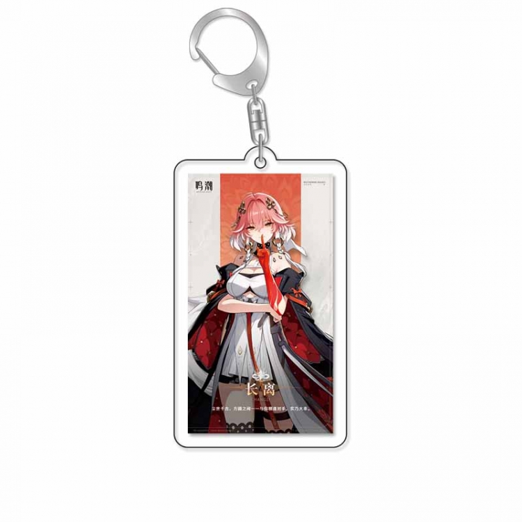 Wuthering Waves Anime Acrylic Keychain Charm price for 5 pcs 16604