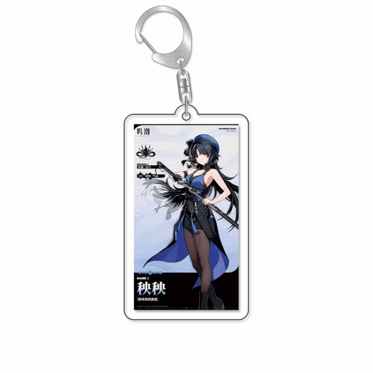 Wuthering Waves Anime Acrylic Keychain Charm price for 5 pcs 16597