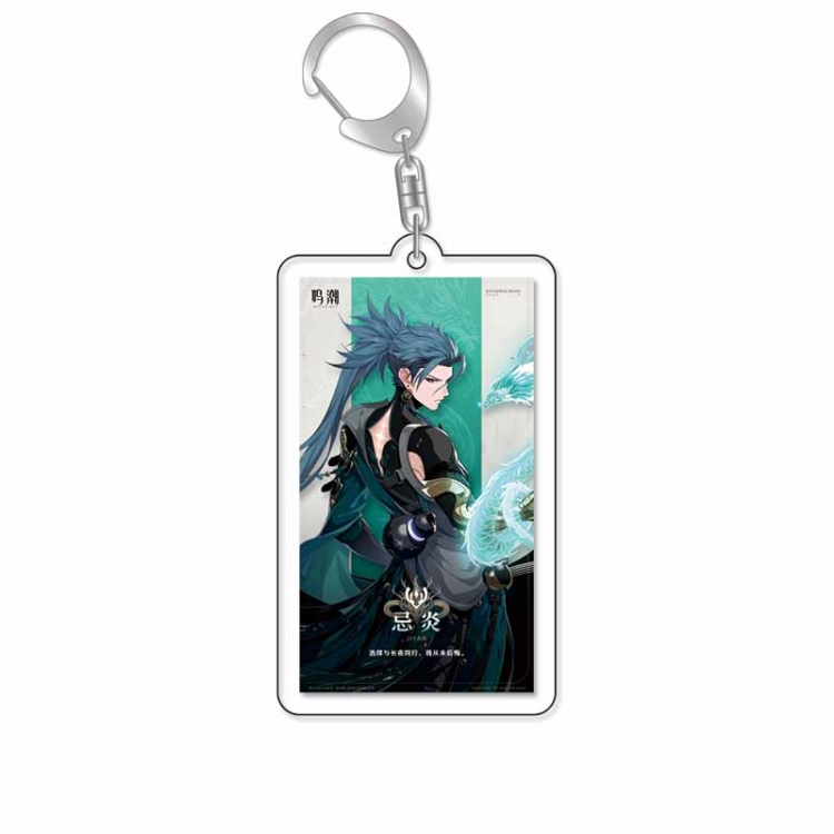 Wuthering Waves Anime Acrylic Keychain Charm price for 5 pcs 16602