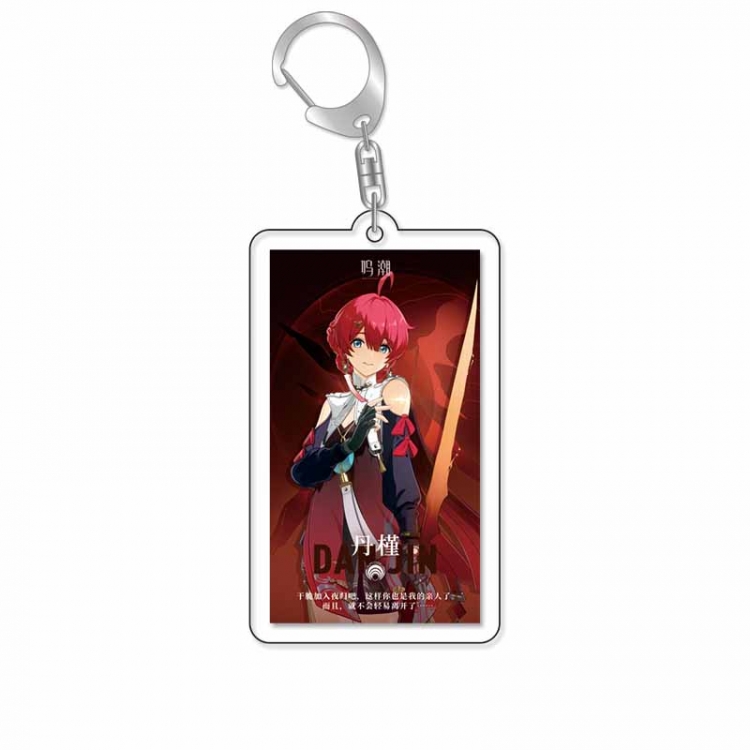 Wuthering Waves Anime Acrylic Keychain Charm price for 5 pcs 16591