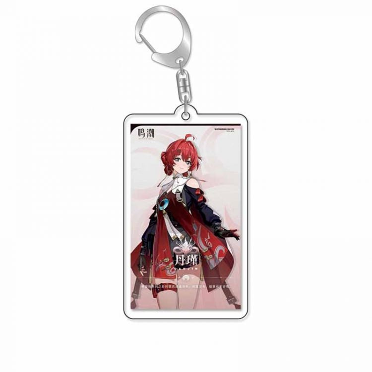 Wuthering Waves Anime Acrylic Keychain Charm price for 5 pcs 16592