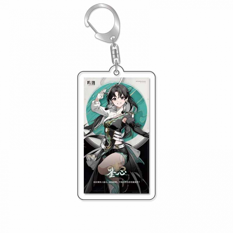 Wuthering Waves Anime Acrylic Keychain Charm price for 5 pcs 16599