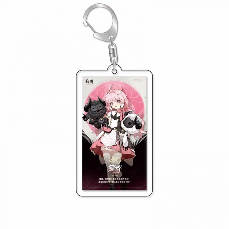 Wuthering Waves Anime Acrylic Keychain Charm price for 5 pcs 16601