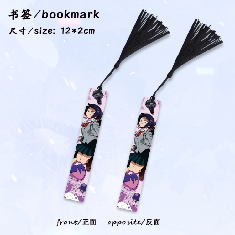 My Hero Academia Anime full-color printed metal bookmark stationery accessories 12X2CM price for 5 pcs