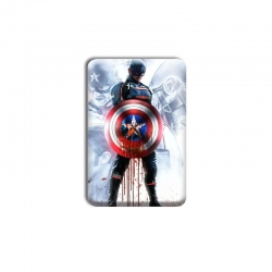 Captain America Anime square t...