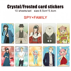 SPY×FAMILY Frosted anime cryst...