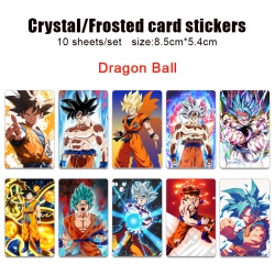 DRAGON BALL Frosted anime crys...