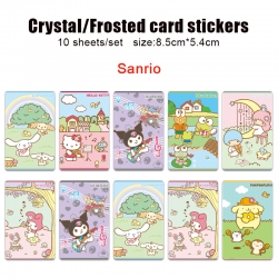sanrio Anime Crystal Bus Card ...