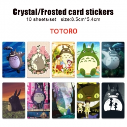 TOTORO Anime Crystal Bus Card ...