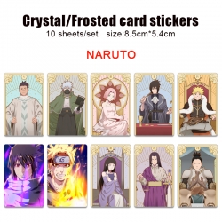 Naruto Anime Crystal Bus Card ...