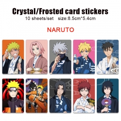 Naruto Anime Crystal Bus Card ...