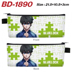 BLUE LOCK Anime PU Leather Zip...