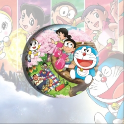 Doraemon Anime tinplate brooch...