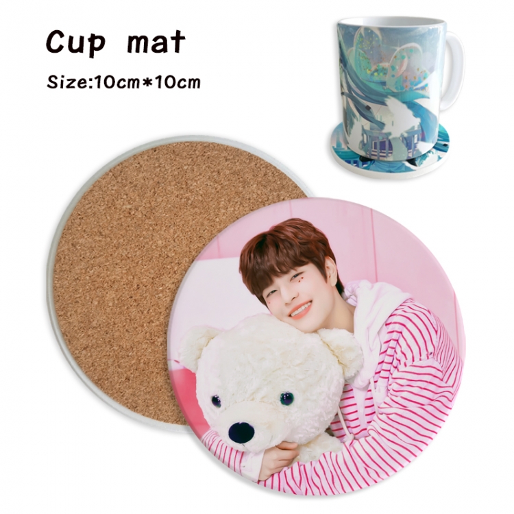 straykids Anime ceramic water absorbing and heat insulating coasters  price for 5 pcs