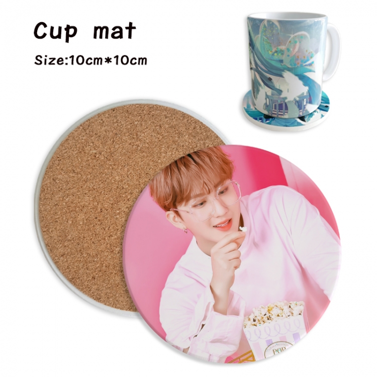 straykids Anime ceramic water absorbing and heat insulating coasters  price for 5 pcs