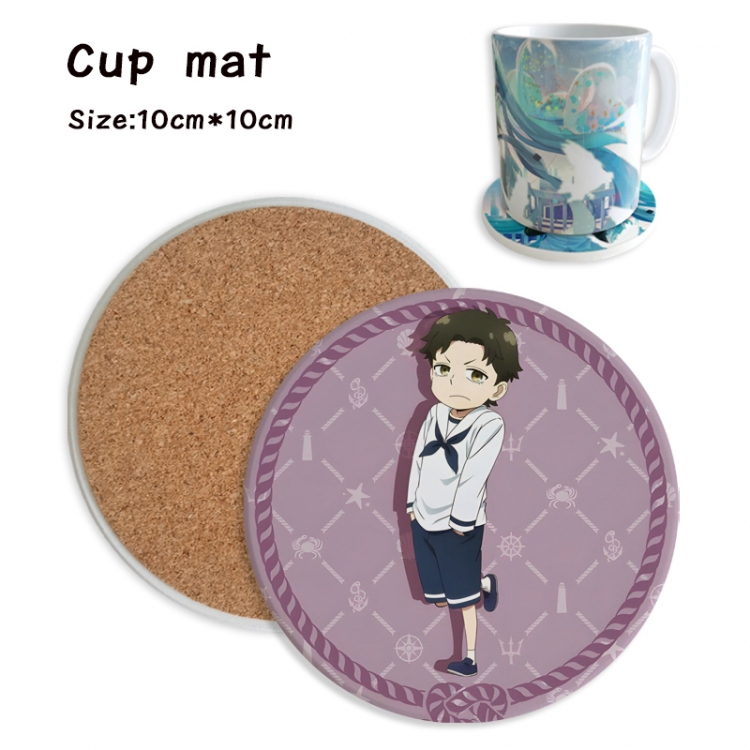 SPY x FAMILY Anime ceramic water absorbing and heat insulating coasters price for 5 pcs