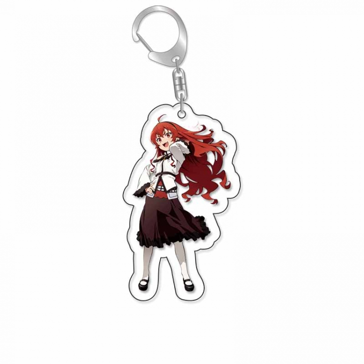 Jobless Reincarnat Anime Acrylic Keychain Charm price for 5 pcs 16610