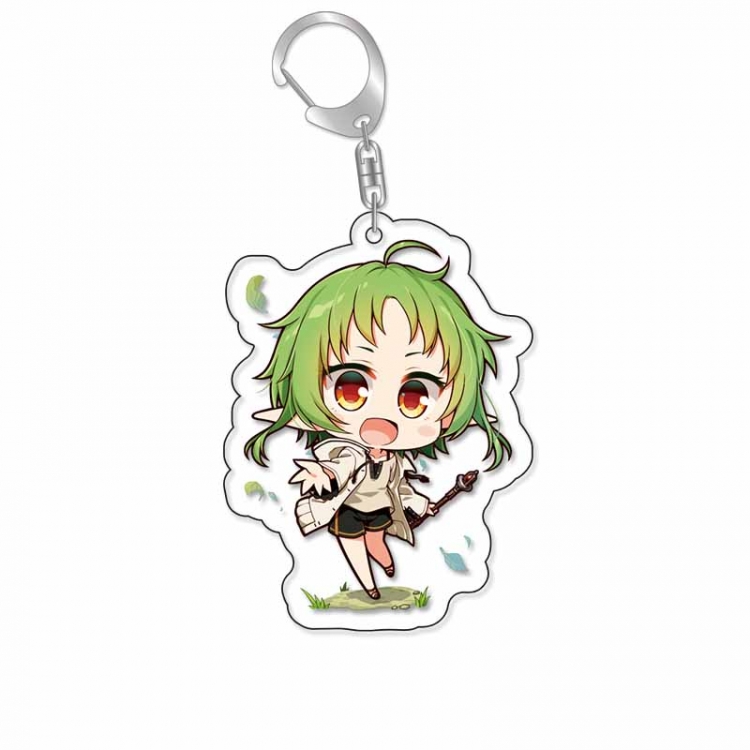 Jobless Reincarnat Anime Acrylic Keychain Charm price for 5 pcs 16614