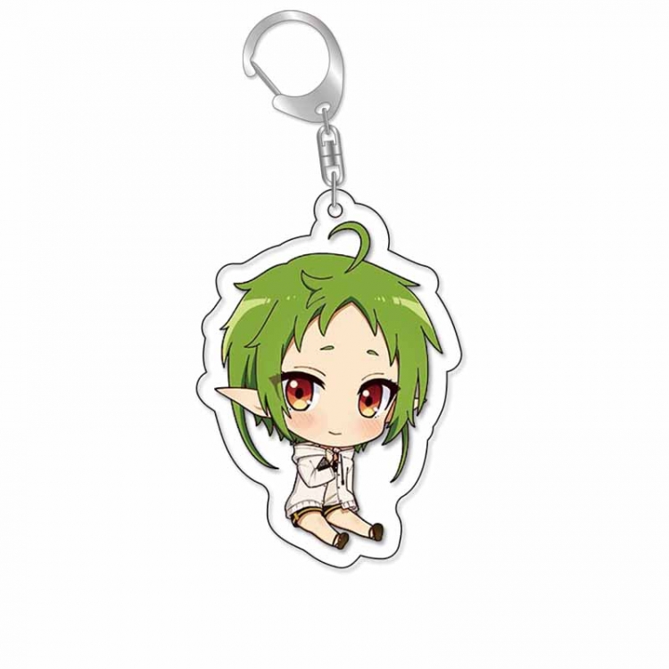 Jobless Reincarnat Anime Acrylic Keychain Charm price for 5 pcs 16618