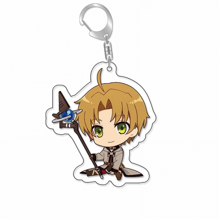 Jobless Reincarnat Anime Acrylic Keychain Charm price for 5 pcs 16617