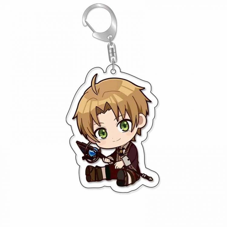 Jobless Reincarnat Anime Acrylic Keychain Charm price for 5 pcs 16624