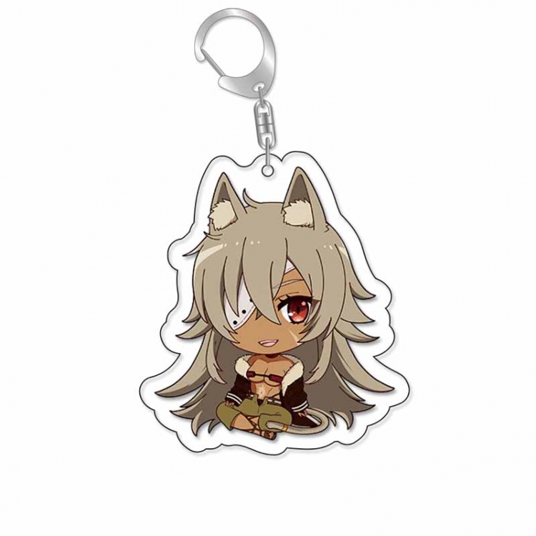 Jobless Reincarnat Anime Acrylic Keychain Charm price for 5 pcs 16621